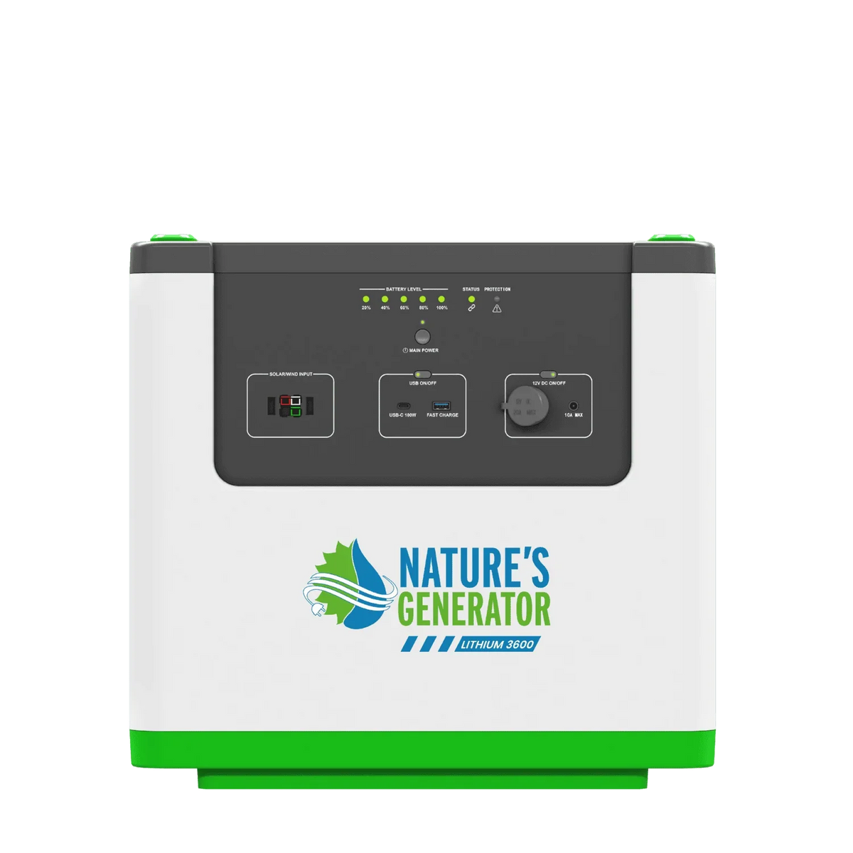 Nature's Generator Lithium 3600 Power Pod - Green Vista Living