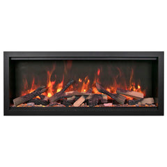 Amantii Symmetry Bespoke 50 Inch Extra Tall Indoor/Outdoor Electric Fireplace