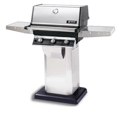 MHP TRG2 Stainless Steel Infrared Gas Grill Head With 2 Stainless Steel Shelves