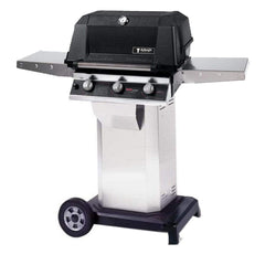 MHP WHRG4DD Hybrid Gas Grill Head With 2 Stainless Steel Shelves