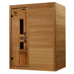 Maxxus "S-Line" 3 Person Low EMF FAR IR Sauna (MX-S306-01)