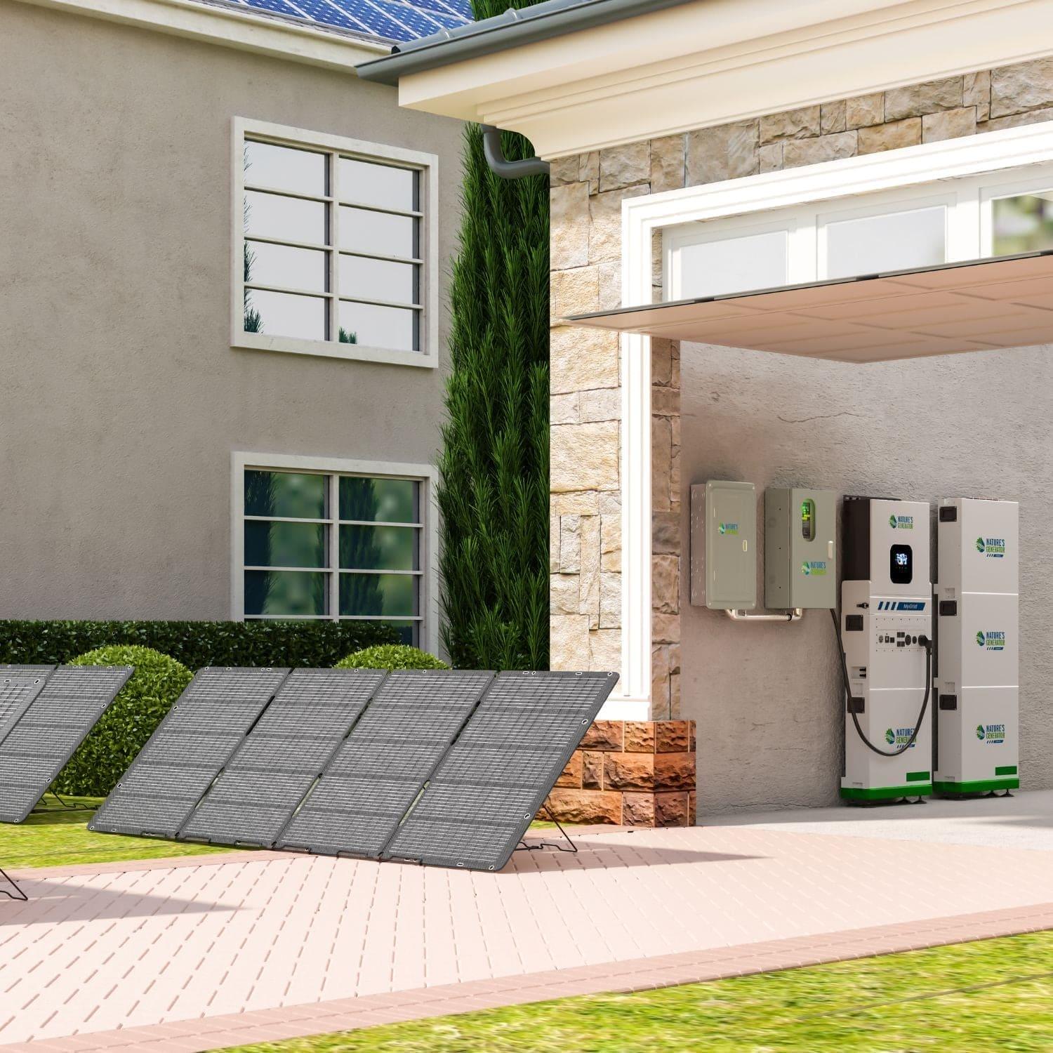 Nature's Generator MyGrid 10K Solar and Wind Generator for Home - Green Vista Living