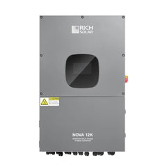 NOVA 12K | 12000 Watt 48V Split Phase Hybrid Inverter | 12000W PV Input, 10000W Continuous Output 120/240V | Premium 12000W 48V Hybrid Inverter for Cabins, ADUs, Tiny Homes, Residential, Agriculture, Off-Grid, On-Grid | UL Certified - Green Vista Living