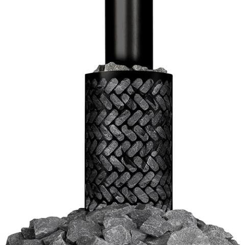 Narvi Stone Cage Black, 250x400