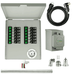 Nature's Generator 12-Circuit 120/240V 50A Non-Automatic Transfer Switch - Green Vista Living