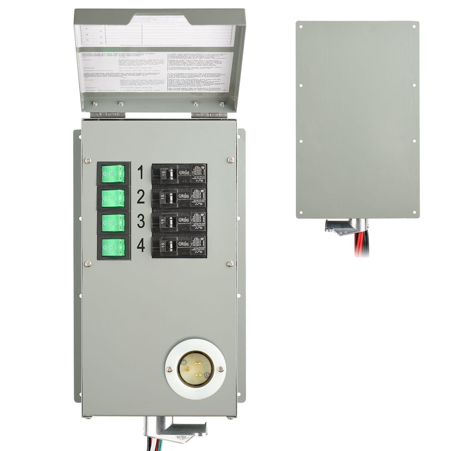 Nature's Generator 1800W Gold PE System Solar Power Transfer Kit - Green Vista Living