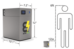 BatteryEVO 12V OWL105 Battery (105Ah - 1.35 kWh)