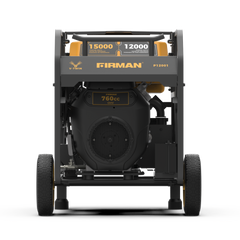 FIRMAN Power Equipment Gas Portable Generator 15000W Electric Start 120/240V