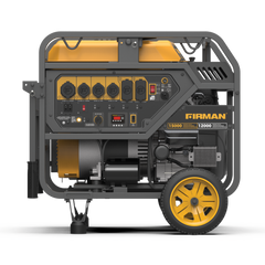 FIRMAN Power Equipment Gas Portable Generator 15000W Electric Start 120/240V