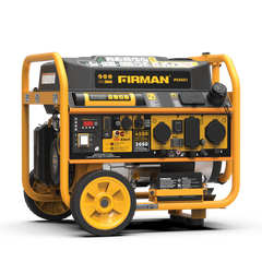 FIRMAN Power Equipment Gas Portable Generator 4550/3650W Remote Start 120/240V with CO alert