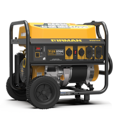 FIRMAN Power Equipment Gas Portable Generator 7125W Recoil Start 120/240V