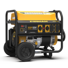 FIRMAN Power Equipment Gas Portable Generator 8350/6700W Recoil Start 120/240V