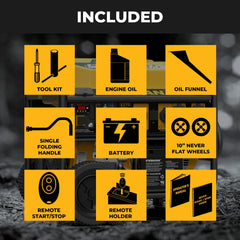 FIRMAN Power Equipment GAS PORTABLE GENERATOR 8375/6700W REMOTE START WITH CO ALERT