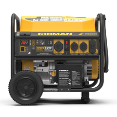 FIRMAN Power Equipment Gas Portable Generator 10000W Remote Start 120/240V