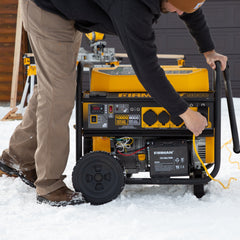 FIRMAN Power Equipment Gas Portable Generator 10000W Remote Start 120/240V