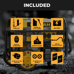 FIRMAN Power Equipment GAS PORTABLE GENERATOR 11600/9300W REMOTE START 120/240V WITH CO ALERT