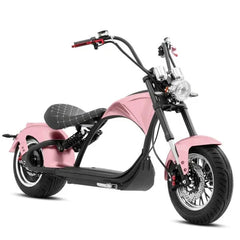 LinksEride M1P Citycoco 2000W 60V 30Ah Full Suspension Fat Tire Lithium Electric Scooter - Green Vista Living