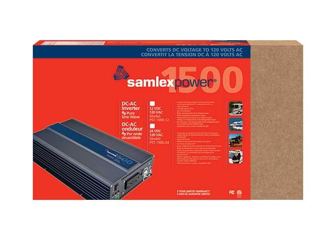 Samlex PST 1500 Watt 12V Pure Sine Wave Inverter PST-1500-12 - Green Vista Living