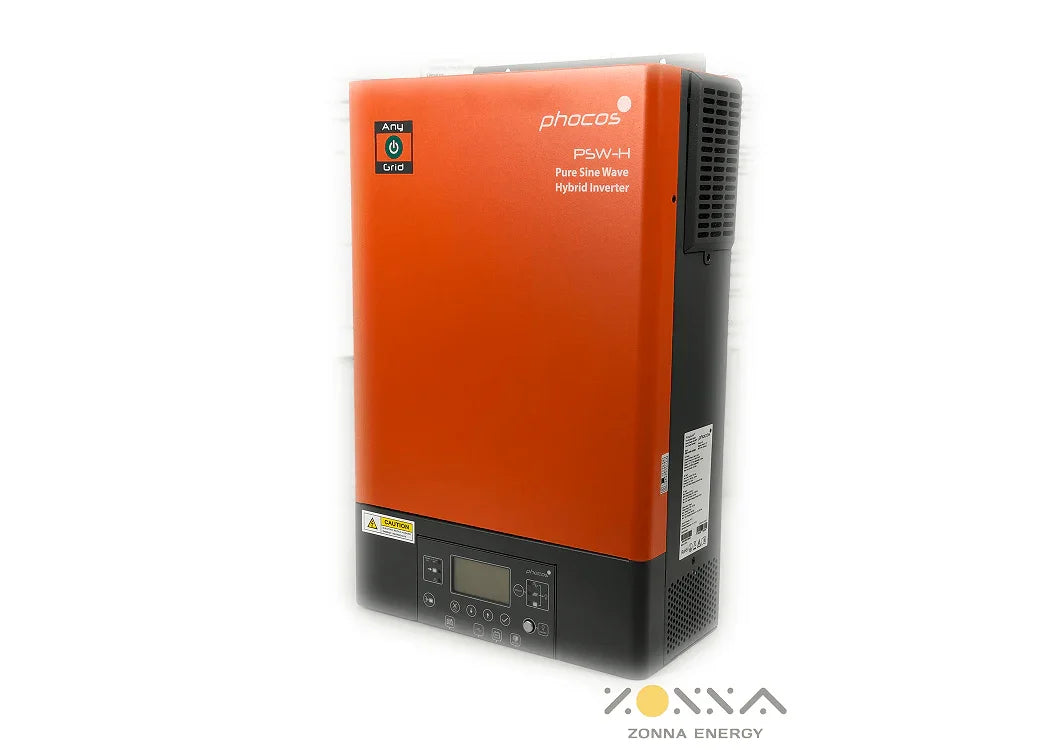 Phocos PSW-H-5KW-48/120V 5000 Watt Hybrid Inverter/Charger Phocos