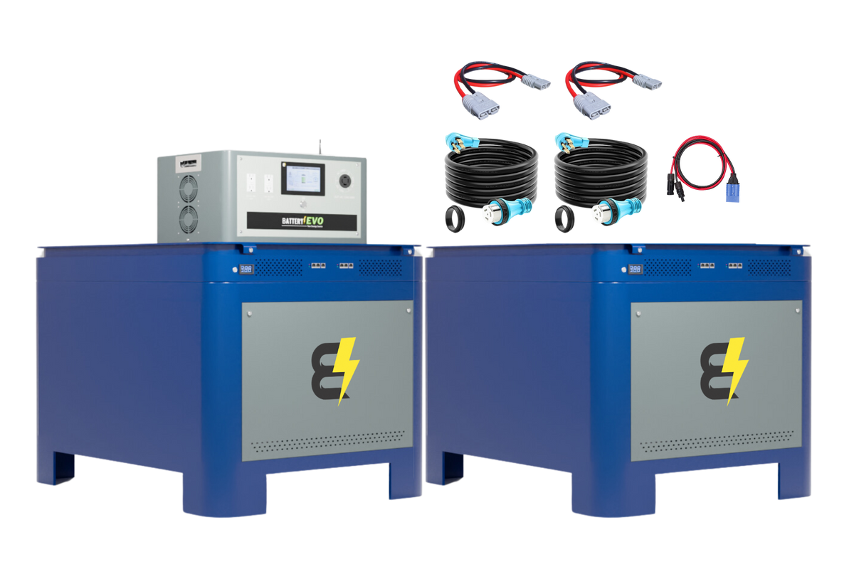 BatteryEvo WALRUS PACIFIC 48V 124kWh Expansion Kit with 12.5kVA Inverter