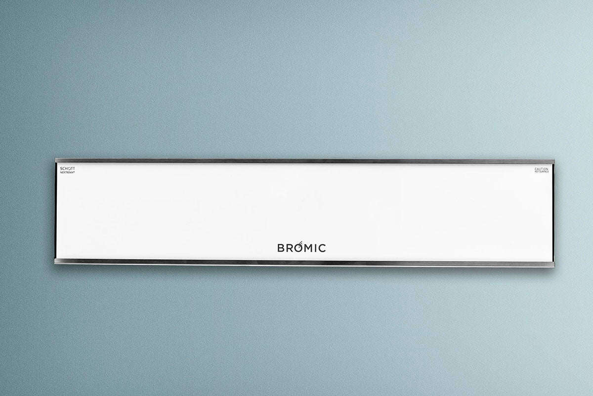 Bromic Heaters Platinum Marine Smart-Heat 2300 Watt Radiant Infrared Outdoor Electric Heater | White | 240V