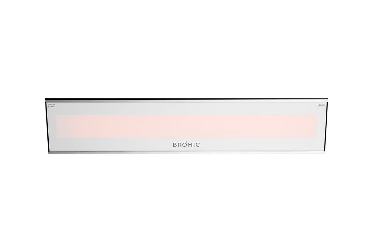 Bromic Heaters Platinum Smart-Heat 2300 Watt Radiant Infrared Outdoor Electric Heater | White | 240V