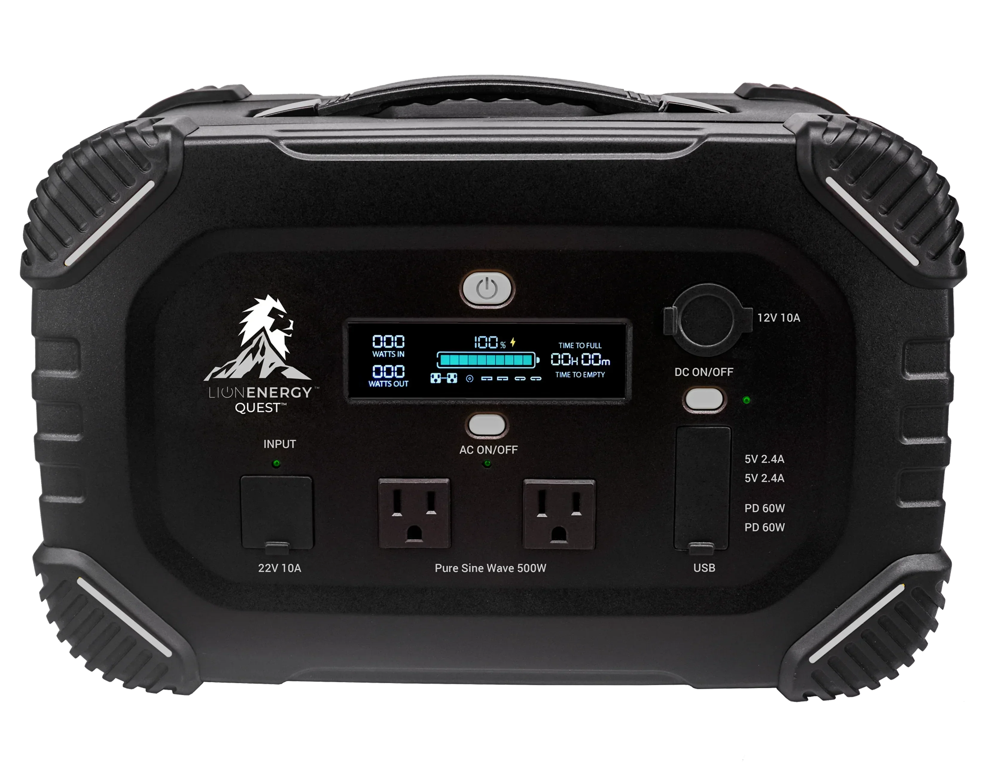 Lion Energy Morningside - Quest - Portable Generator - Green Vista Living