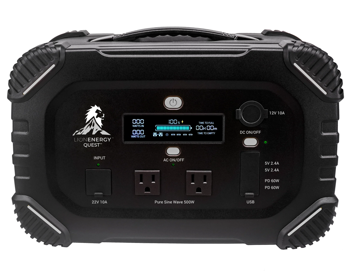 Lion Energy Morningside - Quest - Portable Generator - Green Vista Living