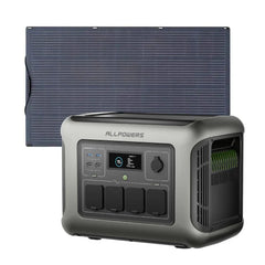ALLPOWER R1500 LITE + 100W Solar Panel | 1600W Solar Generator Kit