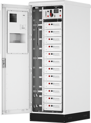 Liniotech Commercial High Voltage Battery Storage 60kWh Lithium Ion Energy System with Sol-Ark 60K-3P-480V IP55 Outdoor Cabinet