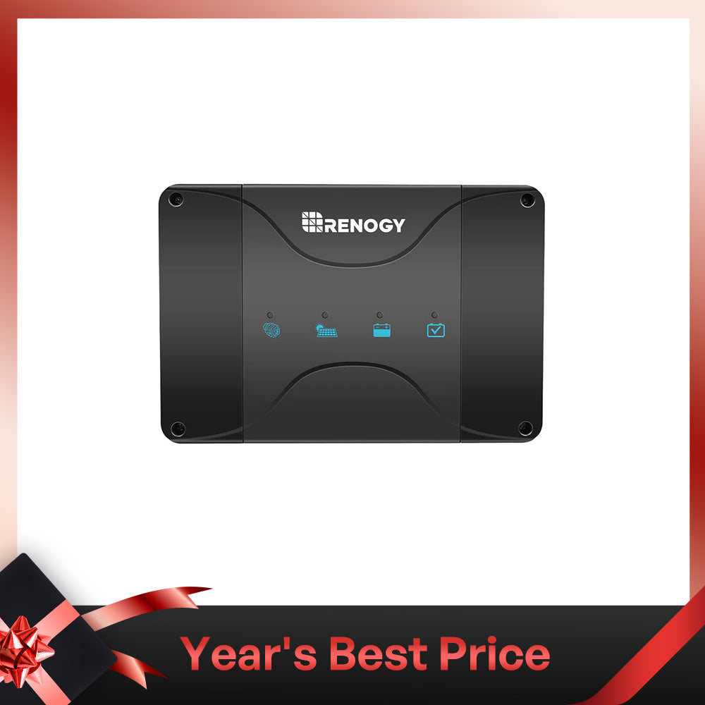 Renogy DCC30S 12V 30A Dual Input DC-DC On-Board Battery Charger with MPPT