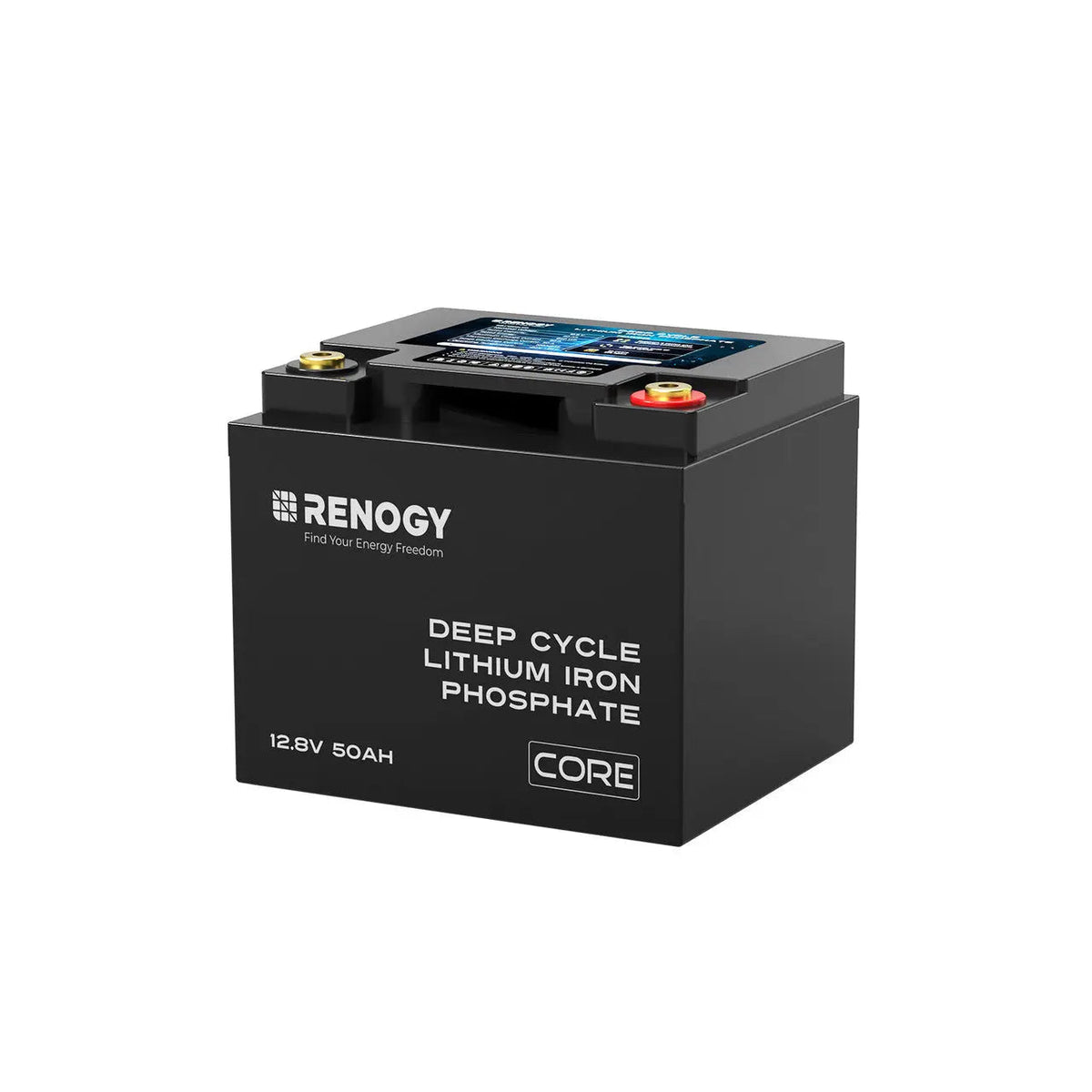 Core - 12V 50Ah Deep Cycle Lithium Iron Phosphate Battery