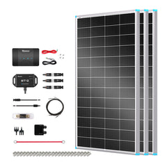 Customizable RV Solar Kit 600W 12V | Optional 3.6kWh LiFePO4 Battery