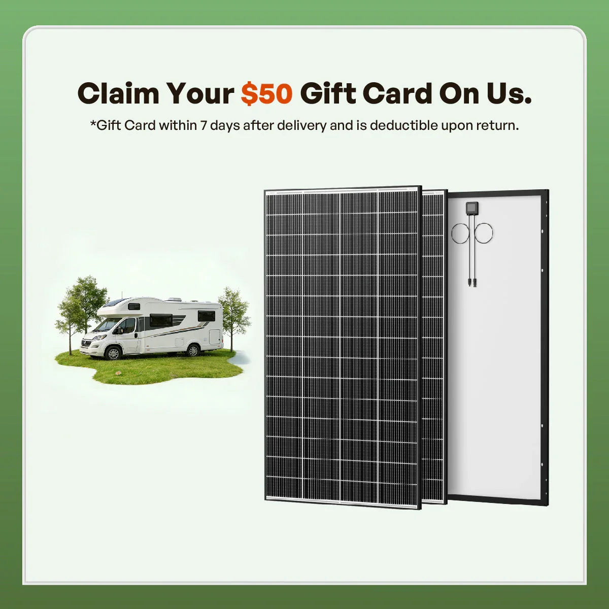 Renogy 320W N-Type Solar Panel - Green Vista Living