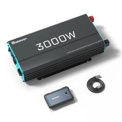 Renogy 700W/1000W/2000W/3000W 12V Pure Sine Wave Inverter