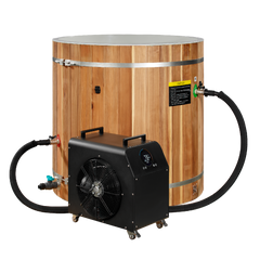 Dynamic Cold Therapy PVC Barrel Cold Plunge