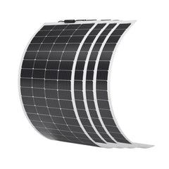 Flexible 4PCS 200W 12V Monocrystalline Solar Panel
