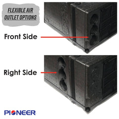 Pioneer® 10,000 BTU 115V Under-Bench RV Inverter Packaged Heat Pump Air Conditioner