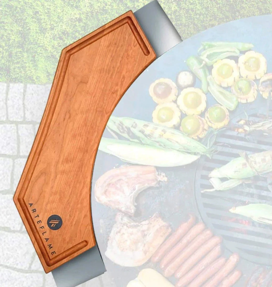 Arteflame Cherry Wood Cutting Block - Perfect Fit for Grills - Green Vista Living