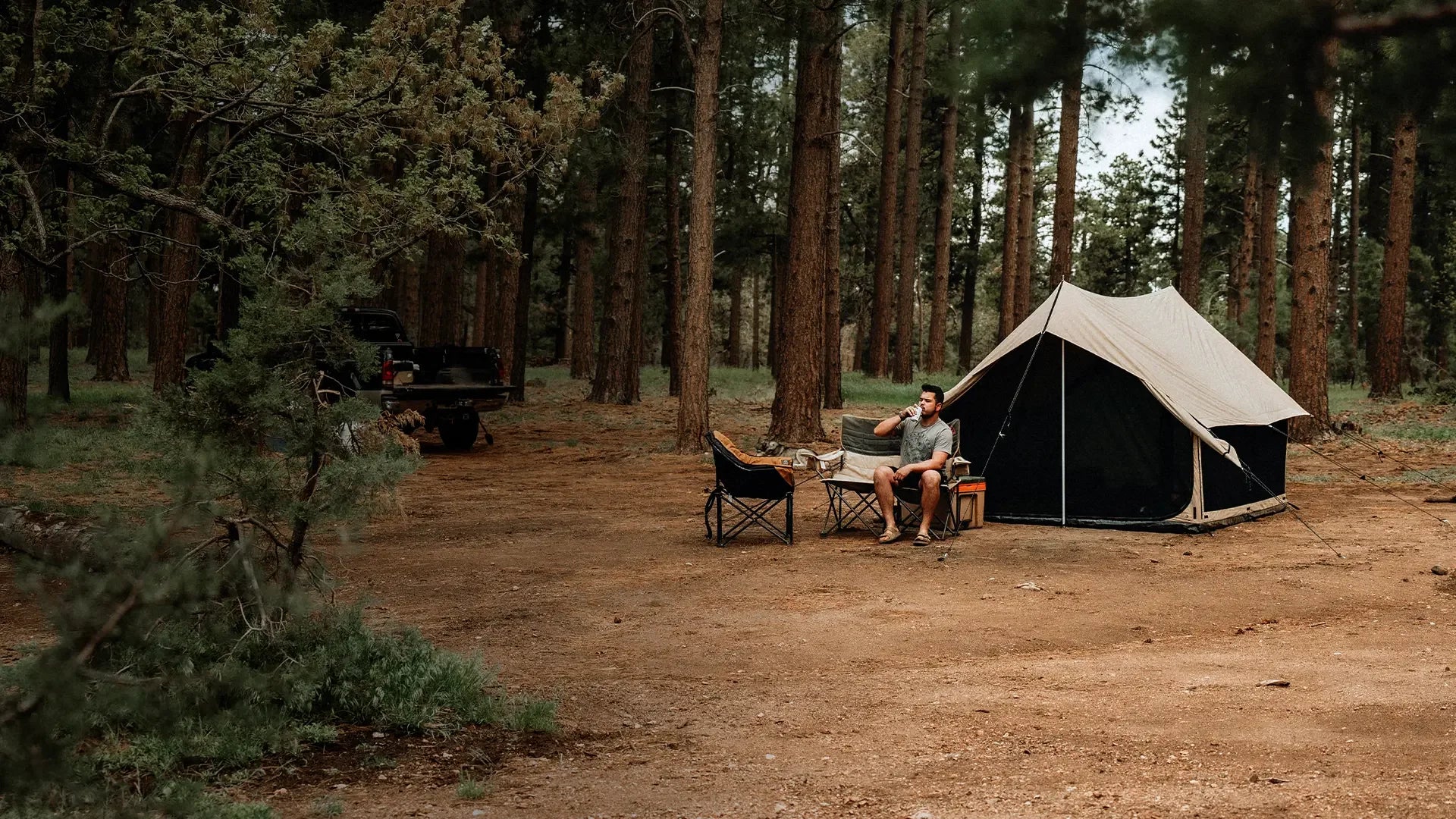 Rover Scout Tent 8'x13' - Green Vista Living