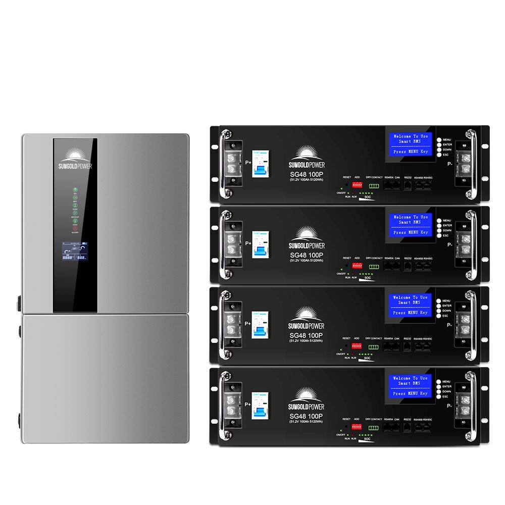Sungold Power 11.4KW Hybrid Inverter 48V Split Phase SGN11.4KHB-48 - Green Vista Living