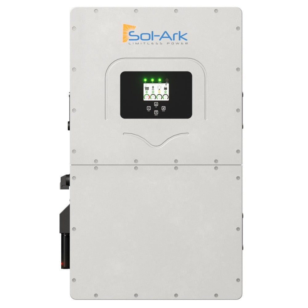 Sol-Ark 30K 3-Phase Hybrid Solar Inverter | 30K-3P-208V | 10 Year Warranty