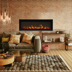 Amantii Symmetry 50" Extra Slim Smart Electric Fireplace