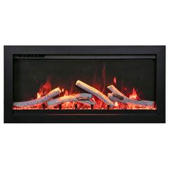 Amantii Symmetry Bespoke 60 Inch  Indoor or Outdoor Built-In Electric Fireplace