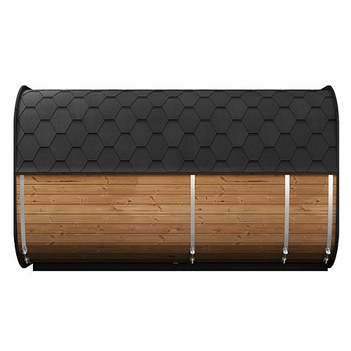 SaunaLife Model CL12GCP Cube-Series Outdoor Home Sauna Suite Kit | 8 Persons