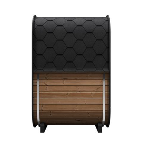 SaunaLife Model CL3G Cube-Series Outdoor Home Sauna Kit | 2 Persons