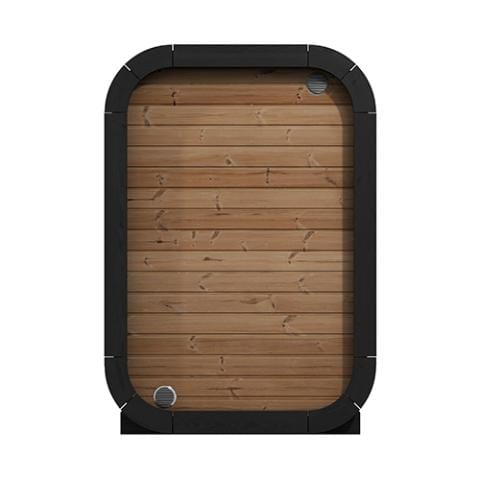 SaunaLife Model CL3G Cube-Series Outdoor Home Sauna Kit | 2 Persons