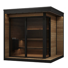 SaunaLife Model GL6 Outdoor Sauna Kit | 6 Persons