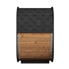 SaunaLife Model CL4G Cube-Series Outdoor Sauna | 3 Persons