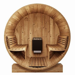 SaunaLife Model E8 Sauna Barrel | 6 Persons
